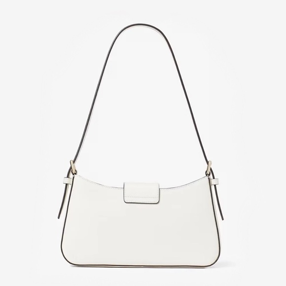 ♠️Kate Spade Reegan Saffiano Leather Shoulder Bag, Meringue White NWT - Picture 3 of 8